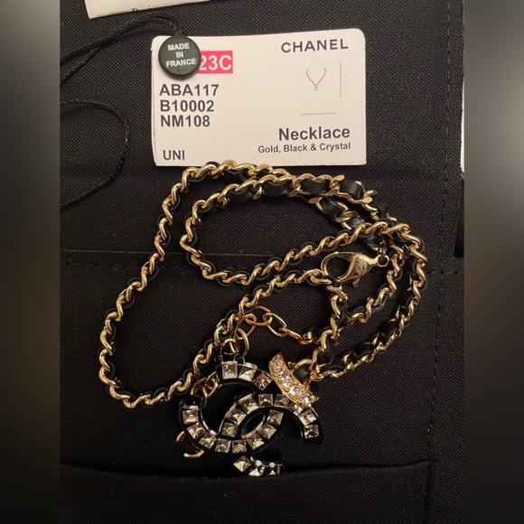 Chanel Crystal Chain Necklace - Picture 4 of 6